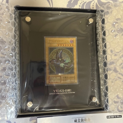 遊戯王OCGデュエルモンスターズ 「ブラック・マジシャン」スペシャルカード（ステンレス製）