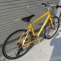 E468　★　28800円★整備済み スポーツ中古自転車 GIANT　エスケープR3　イエロー　50ｃｍ【クロスバイク】入札お待ちしております(*^▽^*)の画像