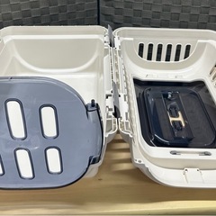 キャンピングキャリー Sサイズ ショルダーベルト付きの画像