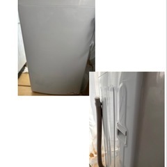 洗濯機(保証あり)4.5kAQUA 2022年の画像
