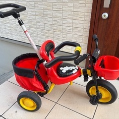 ミッキーマウス デザイン　三輪車 の画像