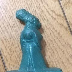 青銅猿三番叟(能楽舞)猿文鎮の画像