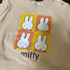 90cm  miffy  セット売りミッフィー トレーナーの画像