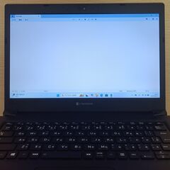 【軽量】ノートパソコン東芝 dynabook S73/DP 8世代 i5 SSD 256GB メモリ 16GB Windows11 Office付き 98の画像