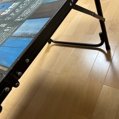 ロゴス　キャンプテーブル　訳ありの画像