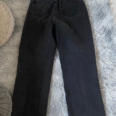 パンツ　レディース　デニム　黒の画像