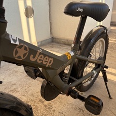 子供用自転車Jeepの画像