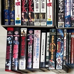ブルーレイまとめVHS DVD処分大量の画像