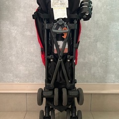 Aprica B型ベビーカー　ドリンクスタンド付の画像