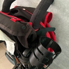 Aprica B型ベビーカー　ドリンクスタンド付の画像