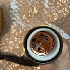 ニトリ　ペンダントライト　ヴィンテージ　ゴールド　の画像