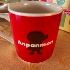 新品アンパンマン　マグ&ケーキ皿セット の画像