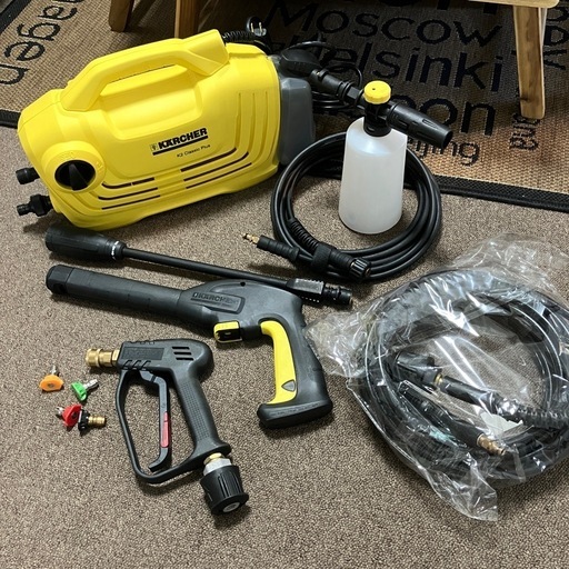 美品 ケルヒャー 家庭用 高圧洗浄機 K 2 クラシック プラス 洗車 掃除 