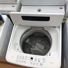 《尼崎市/リサイクルショップドリーム次屋店》★ジモティー割引有★4.5kg洗濯機　アイリスオーヤマ　IAW-T451 2021年製　中古品　クリーニング済み☆尼崎市若王寺☆の画像