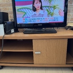 24インチテレビ　お写真のTV台も出品中の画像