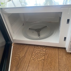 ！引き取りに来ていただける方！電子レンジの画像