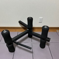 アイロテック　マルチポジションベンチ　各種アタッチメント付きの画像