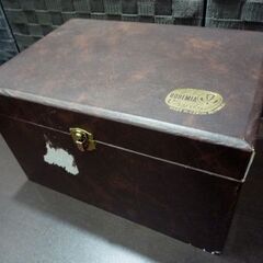 未使用保管品 BOHEMIA クリスタル フラワーベース 高さ24.5cm 箱付き 花びん 花器 札幌市東区 新道東店 の画像