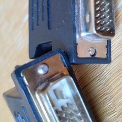 【配送可】美品 DVI-VGAアダプタ、 DVI-HDMIアダプタの画像