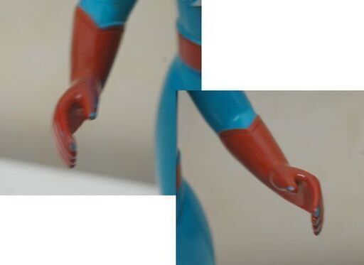 希少 ブルマァク 鉄人タイガーセブン ソフビ 全長 約 27cm 書き込み