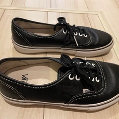 VANS  レザースニーカーの画像
