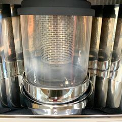 25C402_ジB【2023年製】CORONA コロナ 煙突タイプ 半密閉式石油ストーブ SV-7022PR 暖房機器 ポット式 ストーブ 現状品 中古の画像