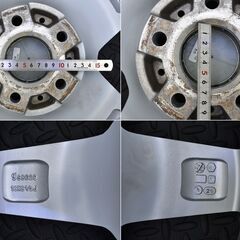 ≪yt2028ジ≫ スタッドレス付アルミホイール 4本セット 現状品 AGA Burg 19x8.5J 5H BRIDGESTONE ブリザック DM-Z3 255/50R19 103Q 2014年 70822-03の画像