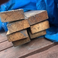 2x4材　12ft 7本
の画像