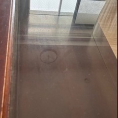 テーブル カリモク ガラステーブル の画像