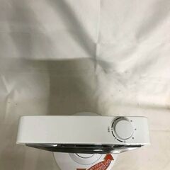 【北見市発】ヤマゼン YAMAZEN 山善 電気ストーブ DS-M094(W) 2024年製 白 (E3597ashYM)の画像