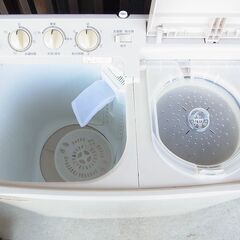 未使用　日立　二層式洗濯機　2014年製　PS-H45Lの画像
