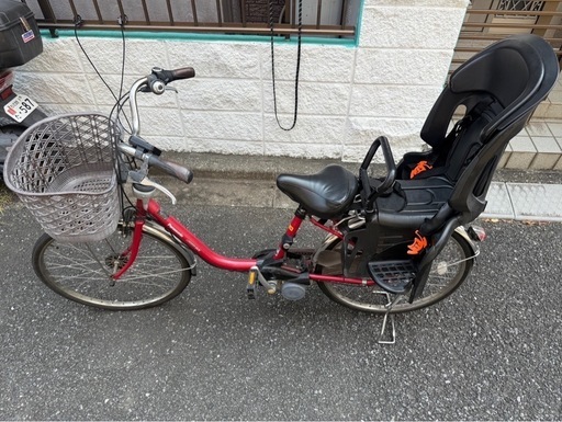 パナソニック　
電動アシスト　自転車　子供乗せ　後ろ