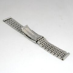 中古 CITIZEN 腕時計用金属ブレス カン幅18mm用 長さ14.5cm 直カン 7連 ステンレス シルバーカラー 札幌市 清田区 平岡の画像