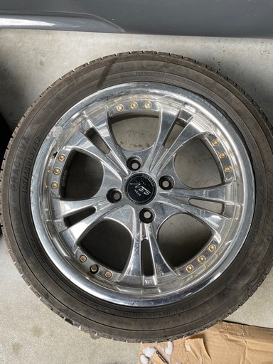 15インチメッキホイール