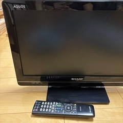 【予約中】AQUOSテレビ差し上げますの画像