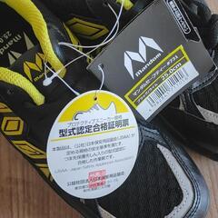 【未使用】マンダム安全靴の画像