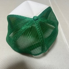 Real Trap トラッカーキャップ 緑/白の画像