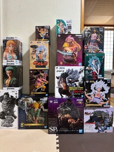 11/15再更新ワンピースフィギュア全部処分特価　全部で3万