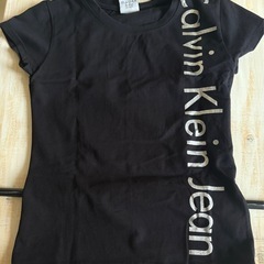 希少品！Calvin Klein Jeans 半袖Tシャツ 黒　Sサイズの画像