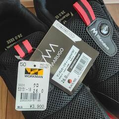 【未使用】マンダム安全靴の画像