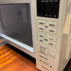 HITACHI電子レンジの画像