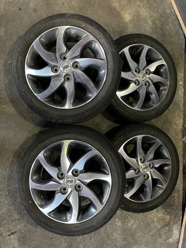 ML21 ルークス純正　タイヤホイール　165 55 14