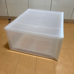 無印　収納ケース　横型 幅55 奥行44.5cmの画像