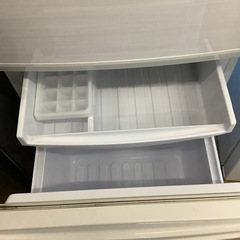 SHARP 冷蔵庫137L つけかえどっちもドア 2ドア SJ-D14F-W  リサイクルショップ宮崎屋　佐土原店　25.8.31Fの画像