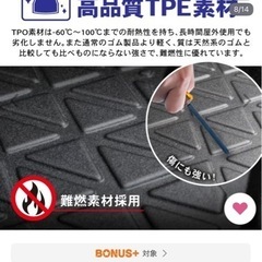 値段相談可　スズキハスラー用防水防汚フロアマットの画像