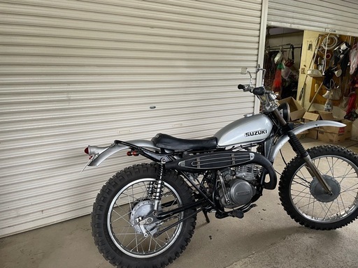 SUZUKI 　1972年　ハスラー250  3型　スクランブラーカスタム