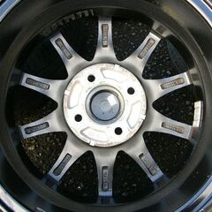 発送不可 ノートEパワー他 14インチタイヤアルミ4本セット 185/70R14 5.5J-14 インセット＋43 100 4H ダンロップエナセーブEC204の画像