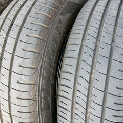 発送不可 ノートEパワー他 14インチタイヤアルミ4本セット 185/70R14 5.5J-14 インセット＋43 100 4H ダンロップエナセーブEC204の画像