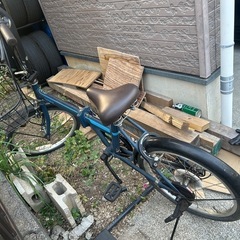 アサヒ　折りたたみ自転車の画像