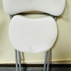折りたたみ式チェア椅子　背もたれ付きの画像